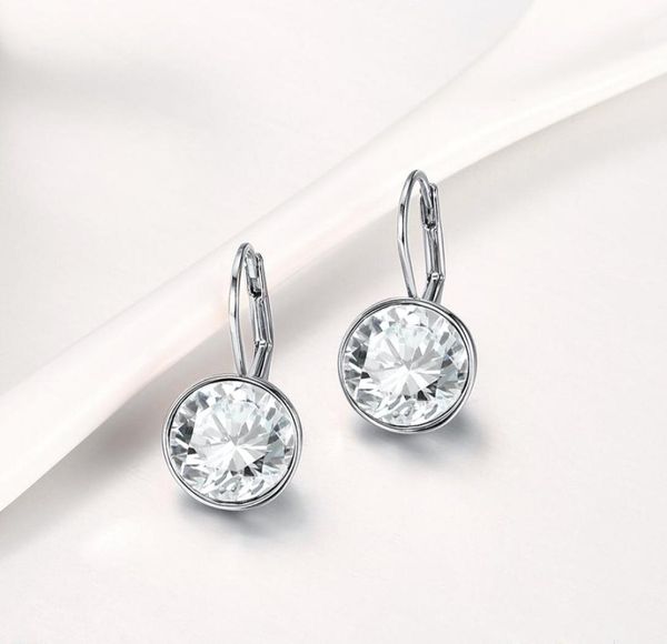 silver color bella stud earrings for women white crystal from austrian fashion earrings wedding office jewelry gift new9073539, Golden;silver
silver color bella stud earrings for women white crystal from austrian fashion earrings wedding office jewelry gift new9073539, Golden;silver