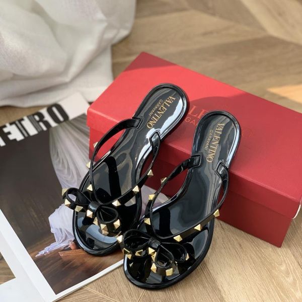 multi-color women's sandals rivet bowknot flat slippers sandals rivet girls' shoes new arrival jelly platform slippers ladies 35-4, Black
multi-color women's sandals rivet bowknot flat slippers sandals rivet girls' shoes new arrival jelly platform slippers ladies 35-4, Black