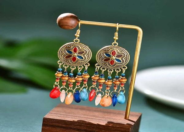 2022 fashion stick minority style earrings female retro temperament tassel long yunnan high sense tibetan earrings3478479, Golden
2022 fashion stick minority style earrings female retro temperament tassel long yunnan high sense tibetan earrings3478479, Golden