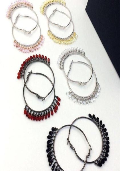 fashion vigorous lady039s big hoop earrings with colorful crystal water drops retrovintage modern 925 sterling silver earring2572440, Golden;silver
fashion vigorous lady039s big hoop earrings with colorful crystal water drops retrovintage modern 925 sterling silver earring2572440, Golden;silver