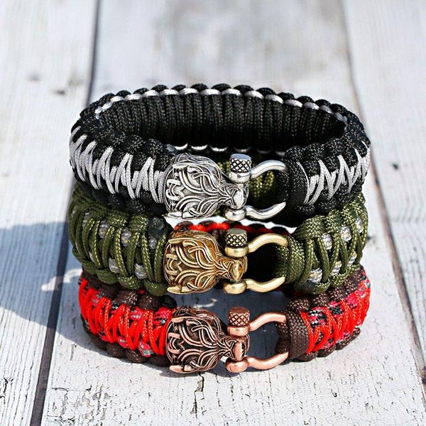 bangle vintage rock viking wolf charm bangles bracelet men jewelry mesh chain gold color punk bracelets biker jewelry, Black
bangle vintage rock viking wolf charm bangles bracelet men jewelry mesh chain gold color punk bracelets biker jewelry, Black