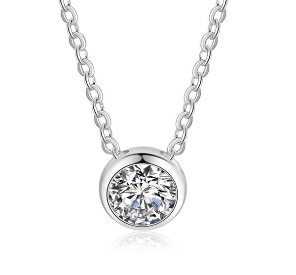 fashion real 925 sterling silver pendant charm circle necklace lady girls love gift tiny cubic zirconia jewellry acce9838911
fashion real 925 sterling silver pendant charm circle necklace lady girls love gift tiny cubic zirconia jewellry acce9838911