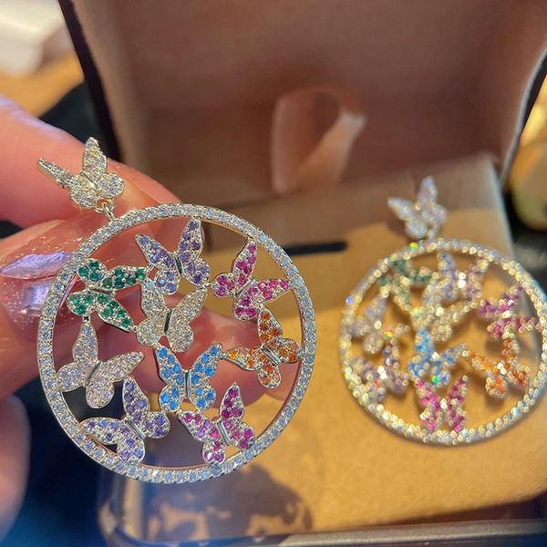 knot solid 925 silver needle exquisite butterfly circle drop earrings multicolor cubic zirconia wedding dangler party jewelry
knot solid 925 silver needle exquisite butterfly circle drop earrings multicolor cubic zirconia wedding dangler party jewelry