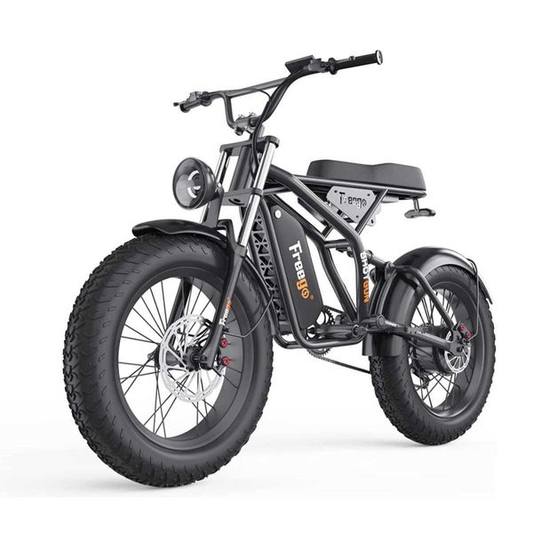 Image of Fat Tire Electric Bike 20&#039;&#039; 1200W Ebike for Adults with 48V 20Ah Battery Electric Dirt Bike Urban Commuter Electric Bicycle