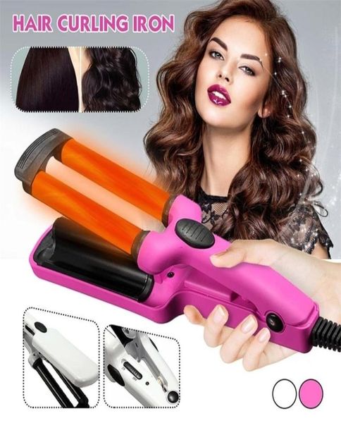 3 barrel ceramic hair curler crimper curling iron tong waving wand roller beauty personal care appliance 200v salon tools 2207021057704
3 barrel ceramic hair curler crimper curling iron tong waving wand roller beauty personal care appliance 200v salon tools 2207021057704
