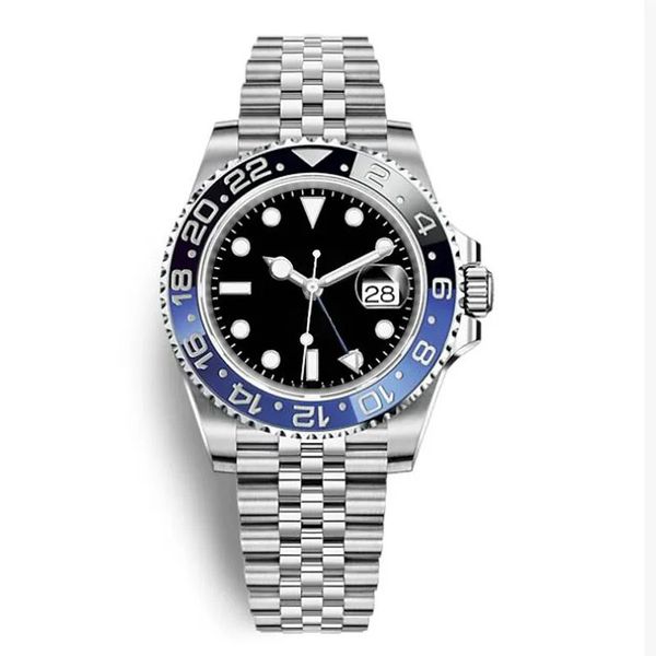 mens watch luxury designer watches 40mm rolej ceramic bezel classic gmt wristwatches automatic 2813 movement sapphire waterproof fashion wri, Slivery;brown
mens watch luxury designer watches 40mm rolej ceramic bezel classic gmt wristwatches automatic 2813 movement sapphire waterproof fashion wri, Slivery;brown