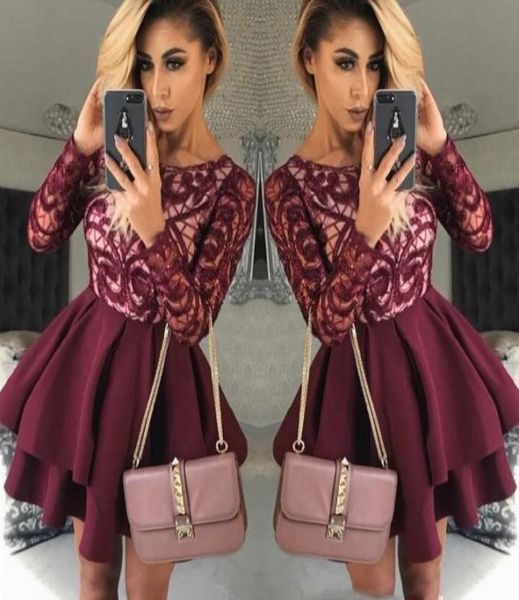 2019 short burgundy homecoming dress a line long sleeves juniors sweet 15 graduation cocktail party dress plus size custom m4932955, Blue;pink
2019 short burgundy homecoming dress a line long sleeves juniors sweet 15 graduation cocktail party dress plus size custom m4932955, Blue;pink