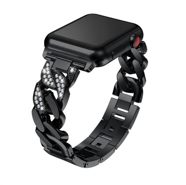 for apple watch bands 40mm 44mm metal strap luxury chain bracelet diamond3733977, Black;brown
for apple watch bands 40mm 44mm metal strap luxury chain bracelet diamond3733977, Black;brown
