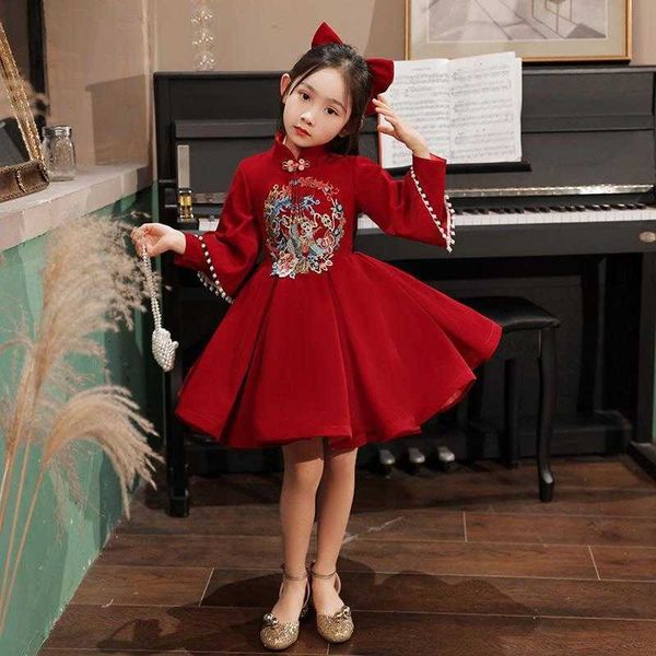 girl's dresses wine red vintage sequins prom christmas eve party dress frog children's girls elegant tank g220523, Red;yellow
girl's dresses wine red vintage sequins prom christmas eve party dress frog children's girls elegant tank g220523, Red;yellow