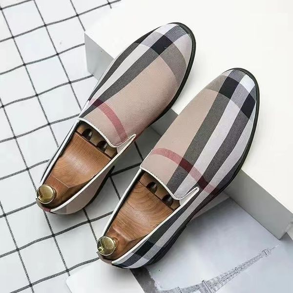 dress shoes coslony mens stripe patchwork leather shoe fashion handmade wedding party men loafers shoe big size 47 48 230522, Black
dress shoes coslony mens stripe patchwork leather shoe fashion handmade wedding party men loafers shoe big size 47 48 230522, Black