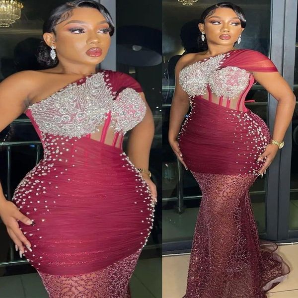 2023 may aso ebi burgundy mermaid prom dress lace beaded crystals evening formal party second reception birthday engagement gowns dress robe, Black
2023 may aso ebi burgundy mermaid prom dress lace beaded crystals evening formal party second reception birthday engagement gowns dress robe, Black