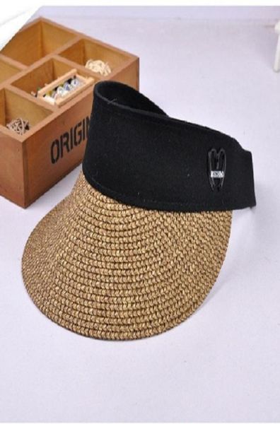summer womens clip on straw sun visor wide brim empty sun hat beach cap1397942, Blue;gray
summer womens clip on straw sun visor wide brim empty sun hat beach cap1397942, Blue;gray