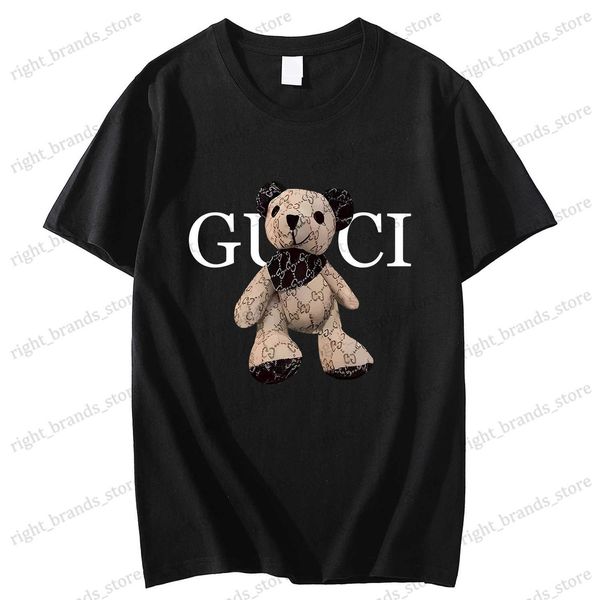 men's t-shirts 2023 new luxury bear for men's sports high-quality summer t-shirt 100% cotton printed casual oversized shirt t23052, White;black
men's t-shirts 2023 new luxury bear for men's sports high-quality summer t-shirt 100% cotton printed casual oversized shirt t23052, White;black