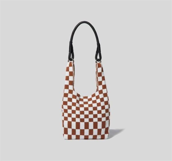 evening bags plaid crochet shoulder for women fashion japanese knit elastici ladies shopper bag pu leather handle winter female to1659535
evening bags plaid crochet shoulder for women fashion japanese knit elastici ladies shopper bag pu leather handle winter female to1659535