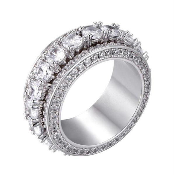 size 712 5row men rotatable rotate iced out ring gold silver color cubic zircon hiphop jewelry262n6865780, Golden;silver
size 712 5row men rotatable rotate iced out ring gold silver color cubic zircon hiphop jewelry262n6865780, Golden;silver