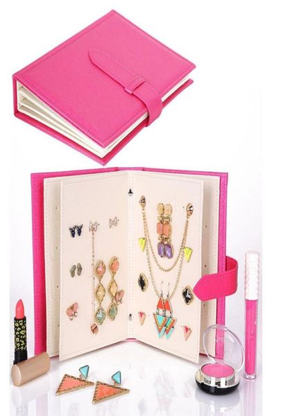 korean creative studs drop dangle earrings storage book stripe portable jewelry box organizer travels leather display gift case2067293, Black
korean creative studs drop dangle earrings storage book stripe portable jewelry box organizer travels leather display gift case2067293, Black