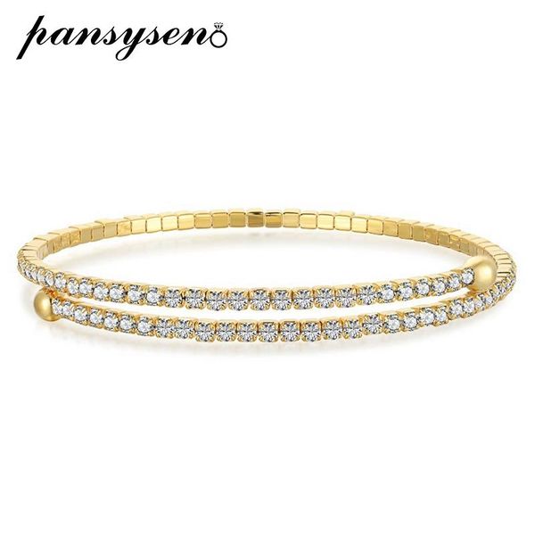 bangle pansysen vintage 925 sterling silver simulated moissanite diamonds adjustable bangles for women luxury fine jewelry wholesale, Black
bangle pansysen vintage 925 sterling silver simulated moissanite diamonds adjustable bangles for women luxury fine jewelry wholesale, Black
