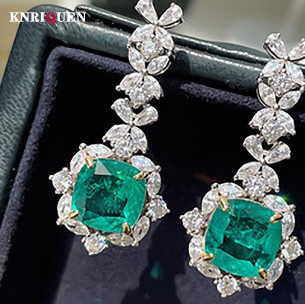 knot 2022 new 100% 925 sterling silver 10*10mm emerald high carbon diamond drop earrings for women gemstone wedding fine jewelry gift
knot 2022 new 100% 925 sterling silver 10*10mm emerald high carbon diamond drop earrings for women gemstone wedding fine jewelry gift