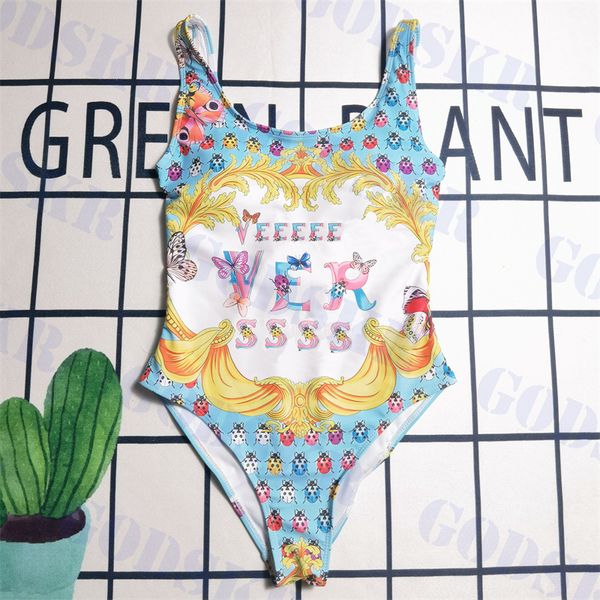 summer pattern swimwear brand logo bikini for women vintage one piece swimsuit blue bathing suit, White;black
summer pattern swimwear brand logo bikini for women vintage one piece swimsuit blue bathing suit, White;black