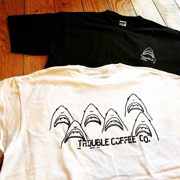 cotton ausmss icey treasure house american retro short sleeve t-shirt fashion brand little shark men's and women's half simple, White
cotton ausmss icey treasure house american retro short sleeve t-shirt fashion brand little shark men's and women's half simple, White