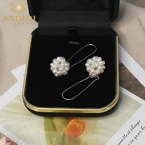 knot ashiqi 925 sterling silver drop earrings for women natural freshwater pearl ball long jewelry gifts
knot ashiqi 925 sterling silver drop earrings for women natural freshwater pearl ball long jewelry gifts