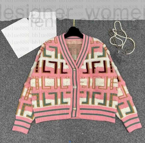 women's sweaters designer 23 sweater knitting thickened v-neck cardigan round neck color jacket can be worn inside and outside, White;black
women's sweaters designer 23 sweater knitting thickened v-neck cardigan round neck color jacket can be worn inside and outside, White;black