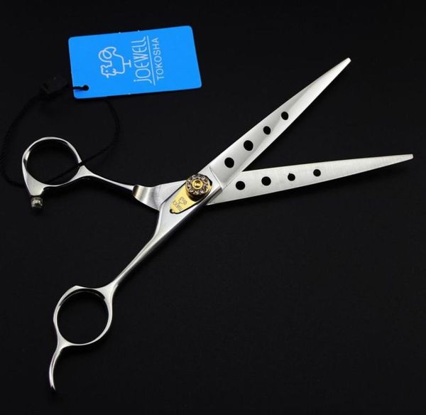 joewell 70 inch 440c stainless steel hair cutting scissors with hole on hand with leather case2473160
joewell 70 inch 440c stainless steel hair cutting scissors with hole on hand with leather case2473160