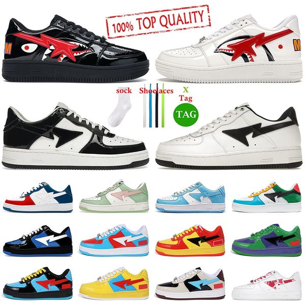 2023 designer bapesta with box shoes shark platform bapestar sneakers men women shark black white camo combo pink bapestas baped sk8 sta pla
2023 designer bapesta with box shoes shark platform bapestar sneakers men women shark black white camo combo pink bapestas baped sk8 sta pla