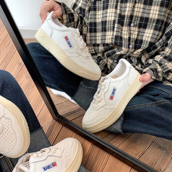 little white girl's 2023 new spring super nai mei genuine leather thick sole south korean leisure niche board shoe trend
little white girl's 2023 new spring super nai mei genuine leather thick sole south korean leisure niche board shoe trend