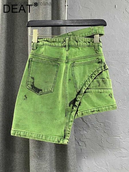 skirts deat fashion women's personalized double waist design green a-line denim skirt asymmetric girl short skirts spring 17a1759 l2305, Black
skirts deat fashion women's personalized double waist design green a-line denim skirt asymmetric girl short skirts spring 17a1759 l2305, Black