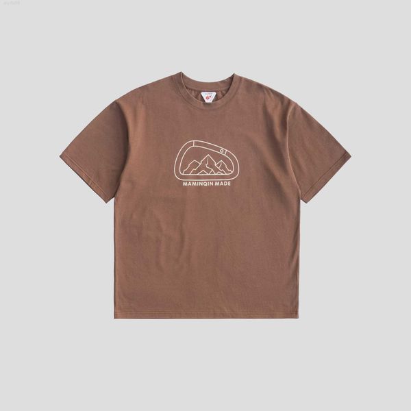 maminqin camping style mountaineering button printed short sleeve men's and women's daily trend plain knitted two pin tee t-shirt, White;black
maminqin camping style mountaineering button printed short sleeve men's and women's daily trend plain knitted two pin tee t-shirt, White;black
