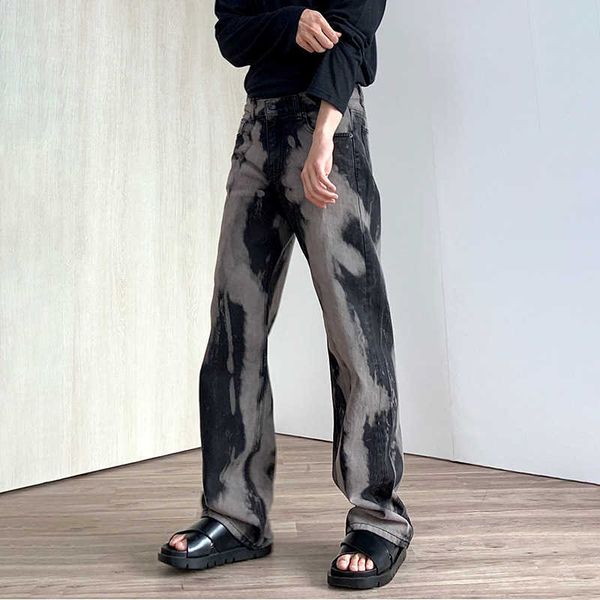 men's high street washed old jeans men's fashion loose straight pants tie dyed gradient pants men's, Blue
men's high street washed old jeans men's fashion loose straight pants tie dyed gradient pants men's, Blue