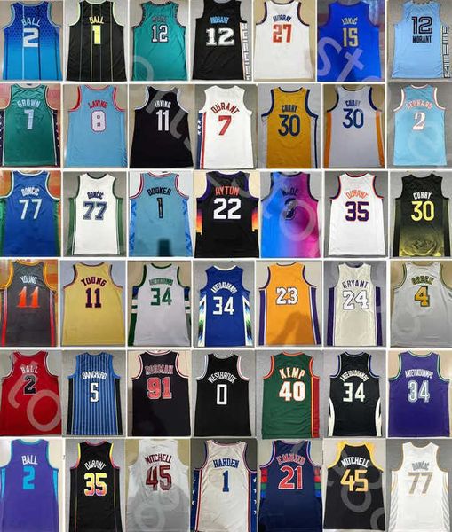 Basketball Ja Morant Jersey Stephen Curry LaMelo Ball Lillard Trae Young Zach LaVine Devin Booker Kevin Durant Luka Doncic Antetokounmpo Joel Embiid H, Colour 2
Basketball Ja Morant Jersey Stephen Curry LaMelo Ball Lillard Trae Young Zach LaVine Devin Booker Kevin Durant Luka Doncic Antetokounmpo Joel Embiid H, Colour 2