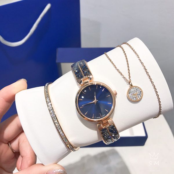 dress 3 sets luxury women watch bracelet necklace brand designer fashion lady watches for womens christmas birthday gift wristwatches waterp, Slivery;brown
dress 3 sets luxury women watch bracelet necklace brand designer fashion lady watches for womens christmas birthday gift wristwatches waterp, Slivery;brown