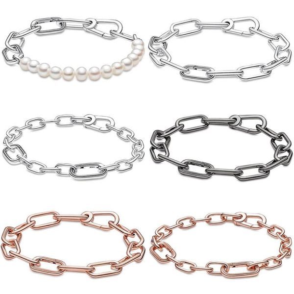 bangle original 925 sterling silver rose me freshwater cultured pearl link chain bracelet for popular bangle bead charm diy jewelry, Black
bangle original 925 sterling silver rose me freshwater cultured pearl link chain bracelet for popular bangle bead charm diy jewelry, Black