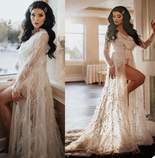 beading sleepwear bridal wedding bathrobes women winter feather long sleeve maternity dress prom gown po shoot robe evening gow7223341, White
beading sleepwear bridal wedding bathrobes women winter feather long sleeve maternity dress prom gown po shoot robe evening gow7223341, White