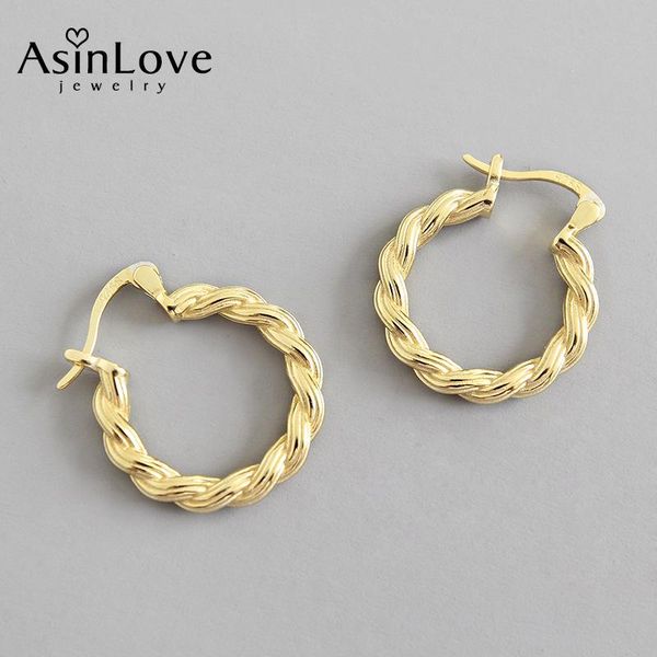 huggie asinlove 18k gold weave twist hoop earrings fashion real 925 sterling silver earrings for women ladies gifts unique fine jewelry, Golden;silver
huggie asinlove 18k gold weave twist hoop earrings fashion real 925 sterling silver earrings for women ladies gifts unique fine jewelry, Golden;silver