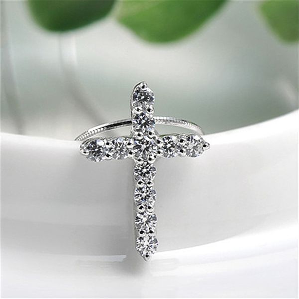 handmade 100% 925 sterling silver cross pendant diamond cz engagement wedding pendants necklaces for women bridal party jewelry
handmade 100% 925 sterling silver cross pendant diamond cz engagement wedding pendants necklaces for women bridal party jewelry