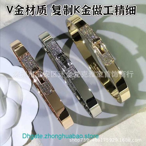 factory original wholesale designer h ermes bracelets online store v-gold material bracelet rose gold plated 18k original buckle with diamon, Black
factory original wholesale designer h ermes bracelets online store v-gold material bracelet rose gold plated 18k original buckle with diamon, Black
