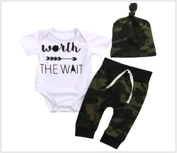 3pcs sets baby summer clothing set toddler short sleeve romperscamouflage pantshats infant clothes newborn suit kids outfits7859096, White
3pcs sets baby summer clothing set toddler short sleeve romperscamouflage pantshats infant clothes newborn suit kids outfits7859096, White