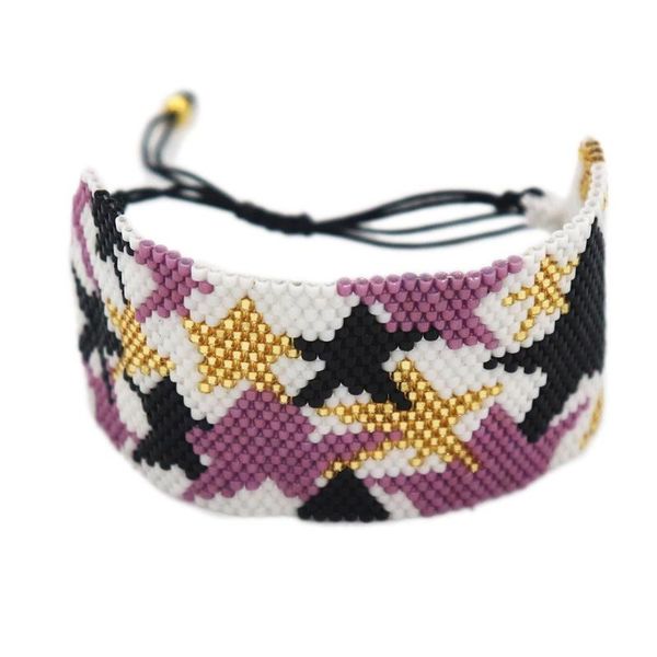 bangle miyuki bracelet for women boho cuff armband star jewelry pulseras mujer moda 2020 new bracelets handmade loom woven stock, Black
bangle miyuki bracelet for women boho cuff armband star jewelry pulseras mujer moda 2020 new bracelets handmade loom woven stock, Black