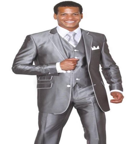 new groom tuxedos groomsmen two button notch lapel man suit wedding men039s blazer suits custom made jacketpantsvestti5946085, Black;gray
new groom tuxedos groomsmen two button notch lapel man suit wedding men039s blazer suits custom made jacketpantsvestti5946085, Black;gray