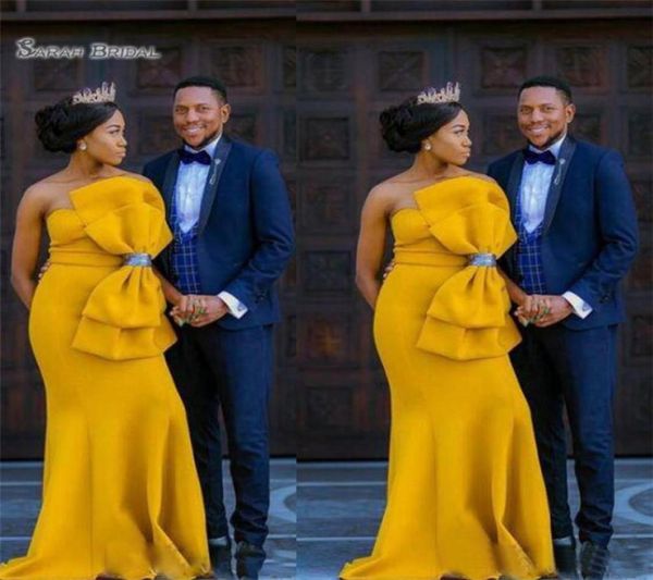 arabia big bow mermaid prom dresses african satin strapless evening gowns dubai yellow floor length formal party dress4756564, Black
arabia big bow mermaid prom dresses african satin strapless evening gowns dubai yellow floor length formal party dress4756564, Black