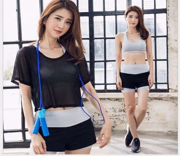 women039s yoga suit gymnasium running sports slim breathable blouse threepiece fitness suit6999177, White;black
women039s yoga suit gymnasium running sports slim breathable blouse threepiece fitness suit6999177, White;black