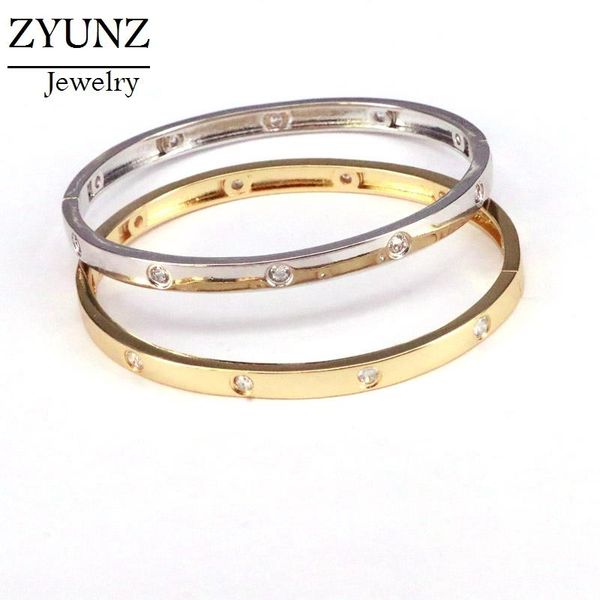 bangle 3pcs new fashion classic women's bangles for women gold silver color rhinestone bracelet cuff simple trendy jewelry, Black
bangle 3pcs new fashion classic women's bangles for women gold silver color rhinestone bracelet cuff simple trendy jewelry, Black