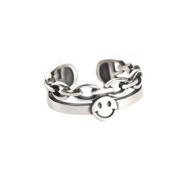 designer rings for women new fashion ring luxury jewelry love ring electroplating smiling face ring silver ring style is simple and generous, Golden;silver
designer rings for women new fashion ring luxury jewelry love ring electroplating smiling face ring silver ring style is simple and generous, Golden;silver