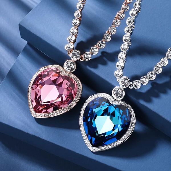 necklaces movie titanic heart of the ocean necklace pendant women hyperbole party jewelry lovers couple girls birthday gift cosplay props, Silver
necklaces movie titanic heart of the ocean necklace pendant women hyperbole party jewelry lovers couple girls birthday gift cosplay props, Silver