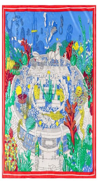 manual hand rolled twill silk scarf women underwater palace print square scarves echarpes foulards femme wraps bandana hijab 90cm9272752, Blue;gray
manual hand rolled twill silk scarf women underwater palace print square scarves echarpes foulards femme wraps bandana hijab 90cm9272752, Blue;gray