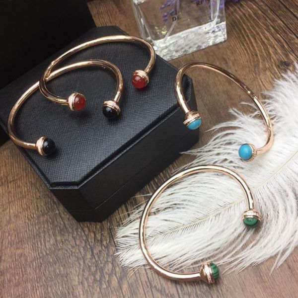 bangle new pop brand ladies spin ball bracelet colored stone beautiful bracelet wedding anniversary gift banquet luxury jewelry, Black
bangle new pop brand ladies spin ball bracelet colored stone beautiful bracelet wedding anniversary gift banquet luxury jewelry, Black