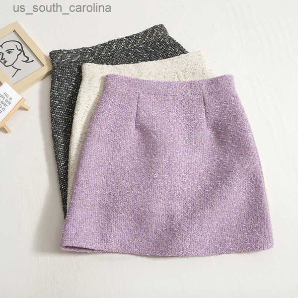 skirts 2023 tweed short skirts y2k autumn and winter skirt women high waist solid vintage mini skrits a-line clothing l230522, Black
skirts 2023 tweed short skirts y2k autumn and winter skirt women high waist solid vintage mini skrits a-line clothing l230522, Black